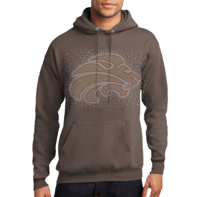 Mascot with Optional Sleeve and Hood - Core Fleece Pullover Hooded Sweatshirt Thumbnail
