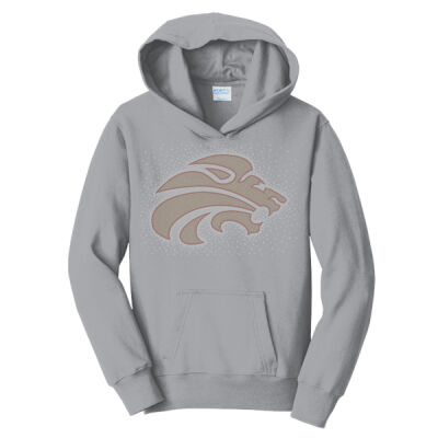 Mascot with Optional Sleeve and Hood - Youth Fan Favorite Fleece Pullover Hooded Sweatshirt Thumbnail