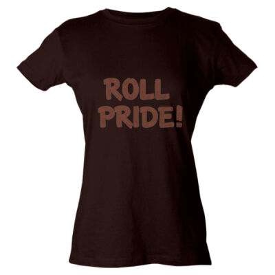 Roll Pride - Women's Fine Jersey Slim Fit T-Shirt Thumbnail