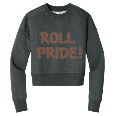 Roll Pride - Women's Perfect Weight ® Fleece Cropped Crew Thumbnail