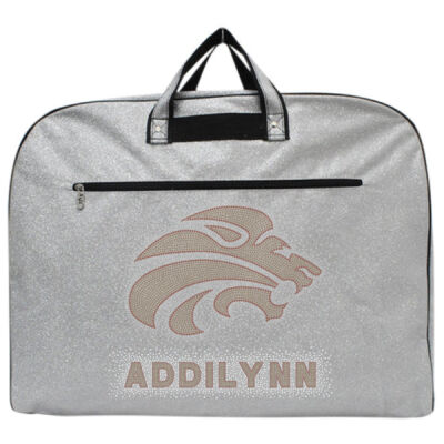 Mascot with OPTIONAL name - Glitter Garment Bags Thumbnail